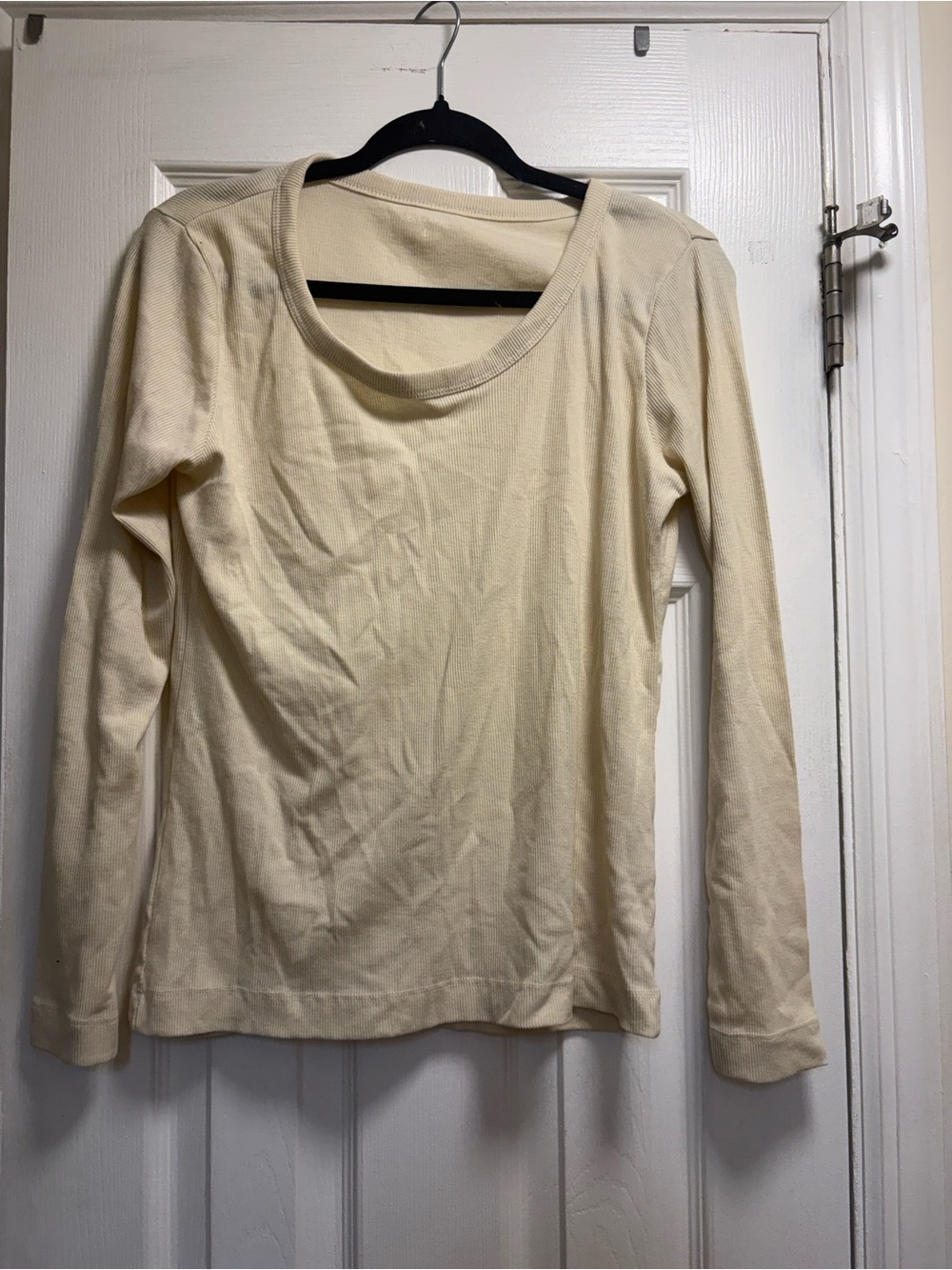 Cream Long Sleeve - size medium